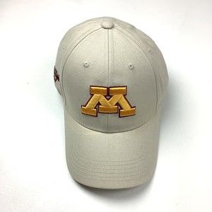 Minnesota Golden Gophers Khaki Beige Adjustable Fitted Baseball Men Cap Hat